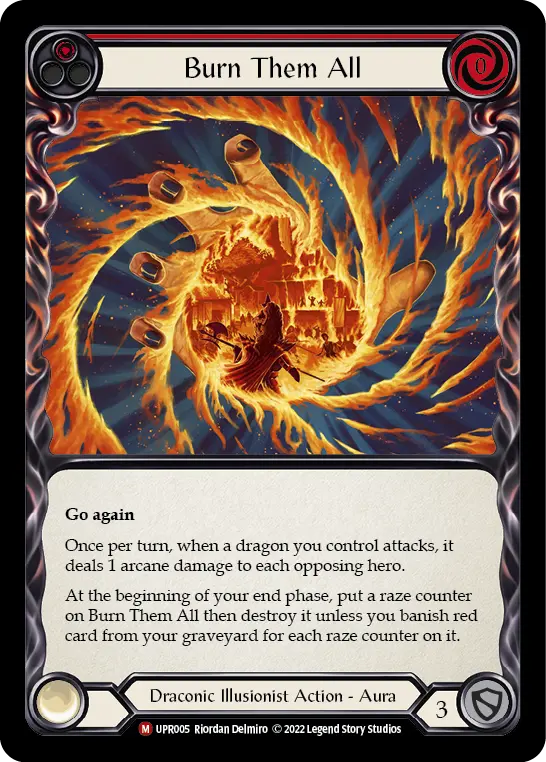 Burn Them All — Cold Foil