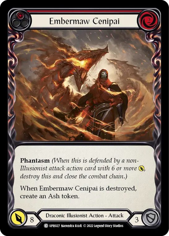 Embermaw Cenipai — Rainbow Foil