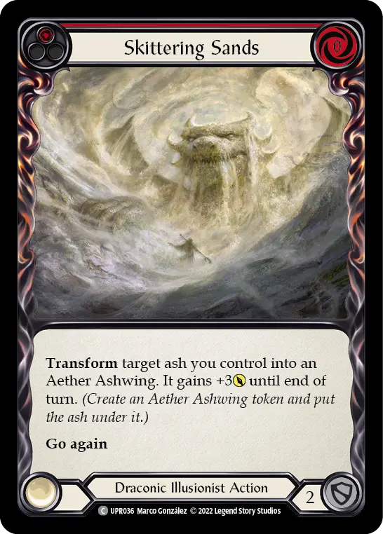 Skittering Sands — Rainbow Foil