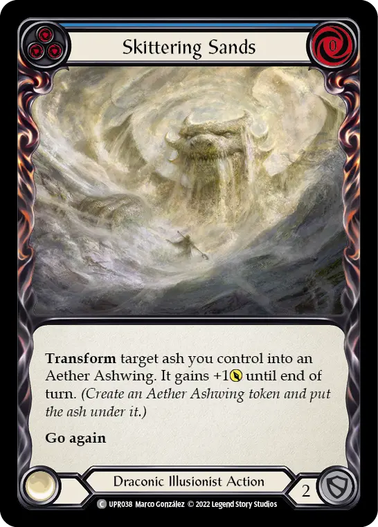 Skittering Sands — Rainbow Foil