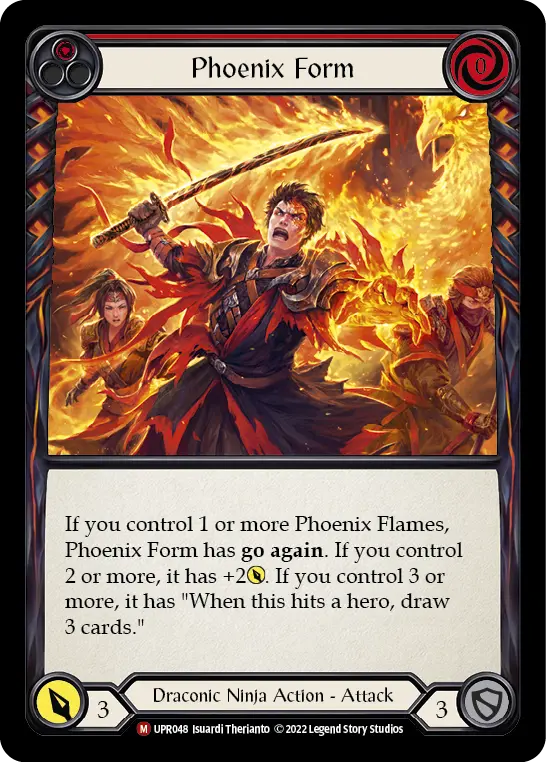 Phoenix Form — Rainbow Foil