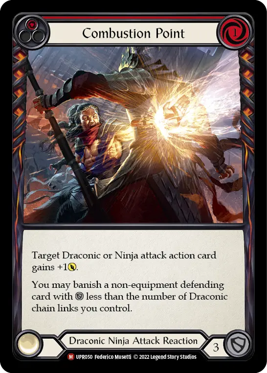Combustion Point — Rainbow Foil