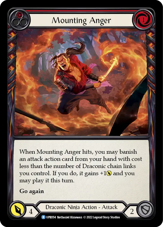 Mounting Anger — Rainbow Foil