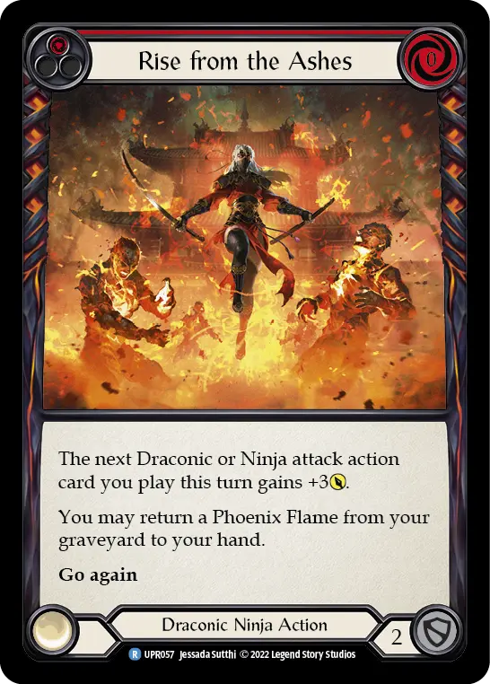 Rise from the Ashes — Rainbow Foil
