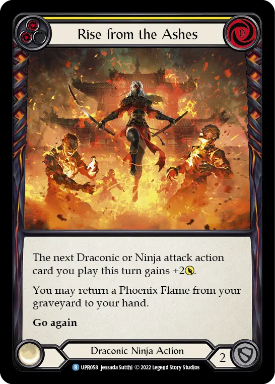 Rise from the Ashes — Rainbow Foil