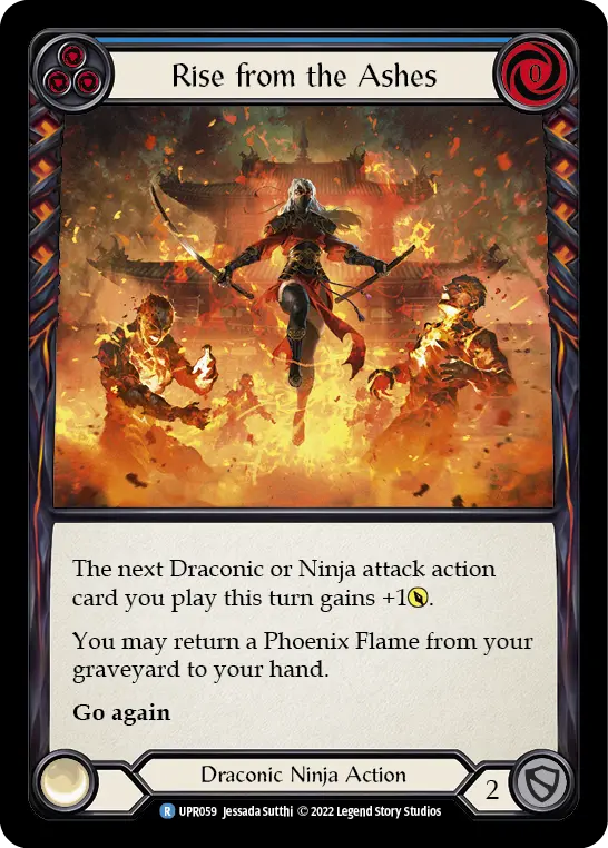 Rise from the Ashes — Rainbow Foil