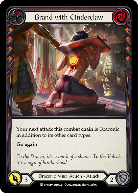 Brand with Cinderclaw — Rainbow Foil