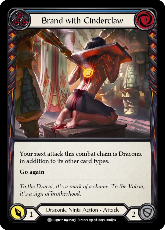 Brand with Cinderclaw — Rainbow Foil