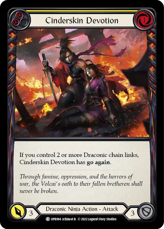 Cinderskin Devotion — Rainbow Foil