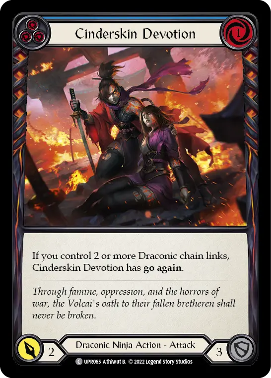 Cinderskin Devotion — Rainbow Foil