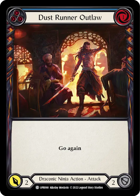 Dust Runner Outlaw — Rainbow Foil