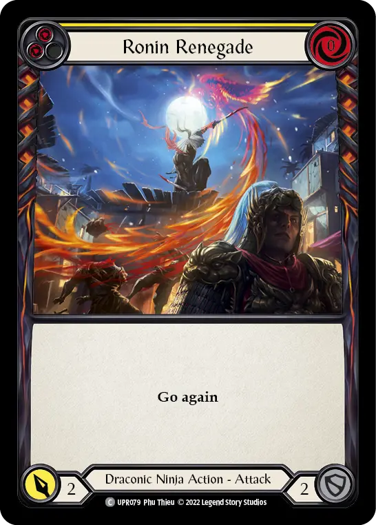 Ronin Renegade — Rainbow Foil