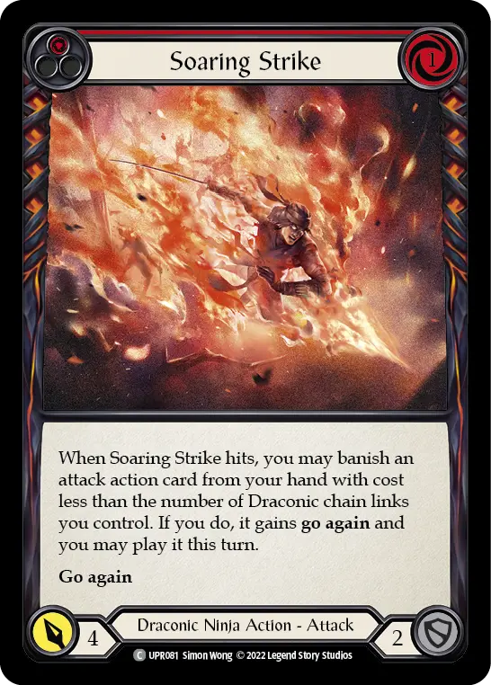 Soaring Strike — Rainbow Foil