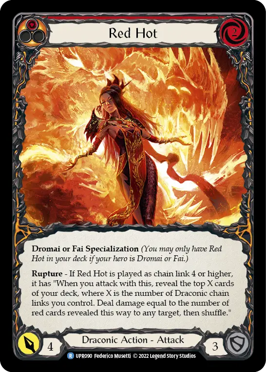 Red Hot — Rainbow Foil