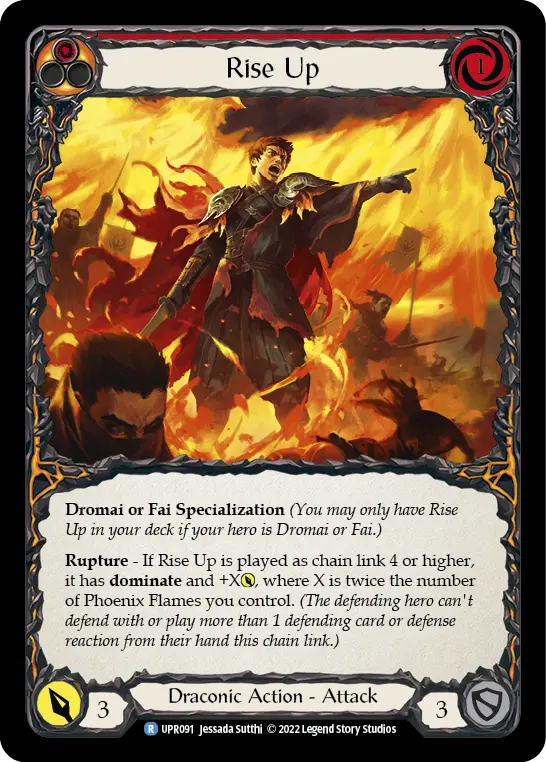 Rise Up — Rainbow Foil