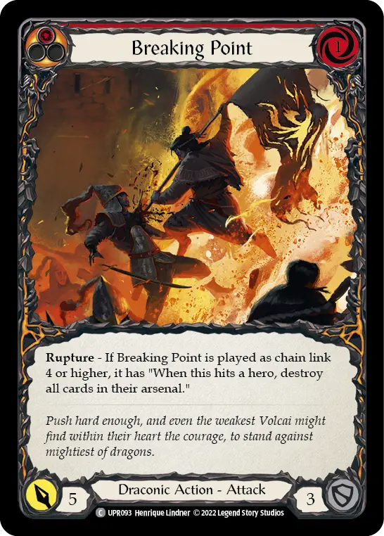 Breaking Point — Rainbow Foil