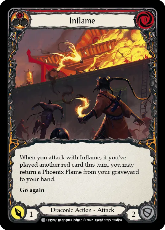 Inflame — Rainbow Foil