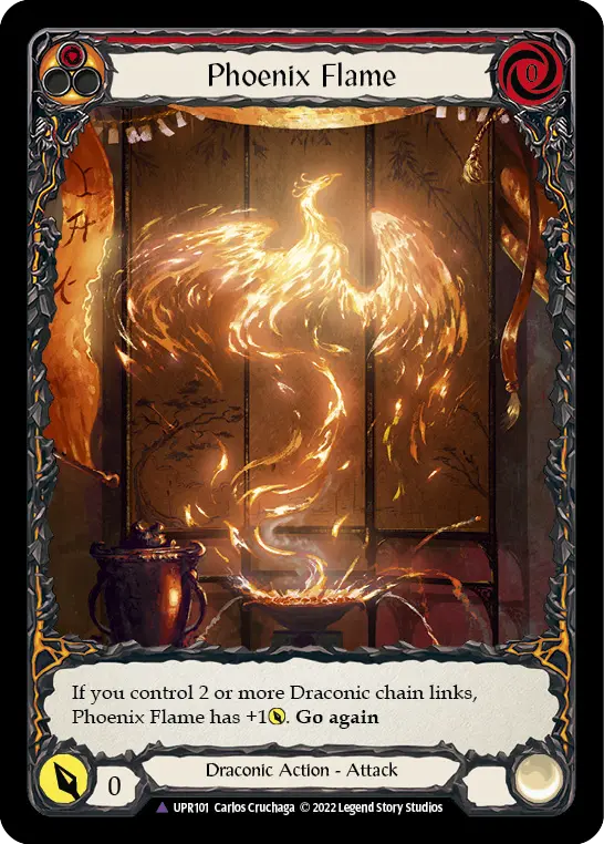 Phoenix Flame — Cold Foil