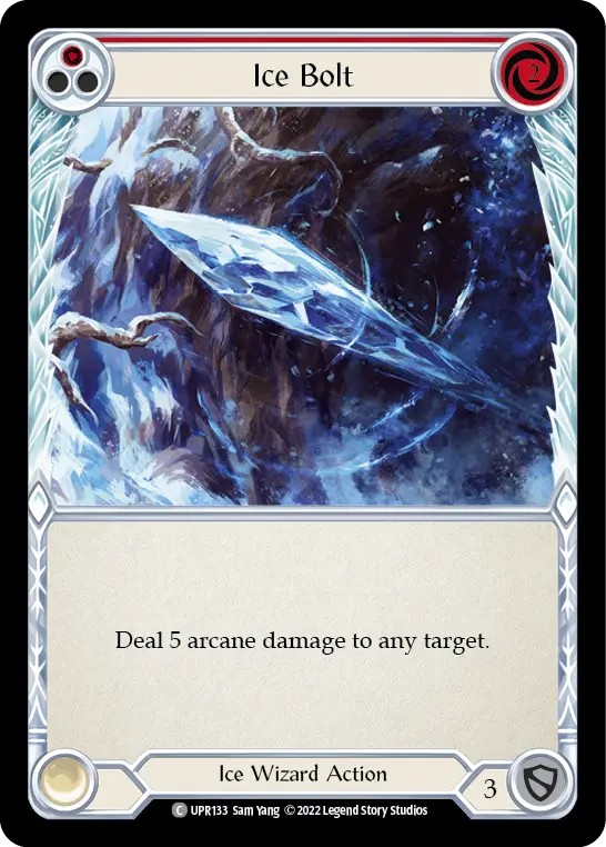 Ice Bolt — Rainbow Foil