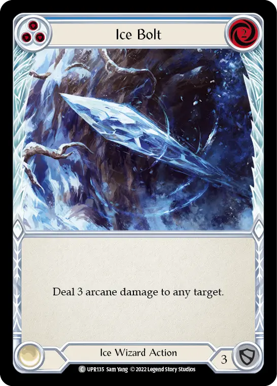 Ice Bolt — Rainbow Foil