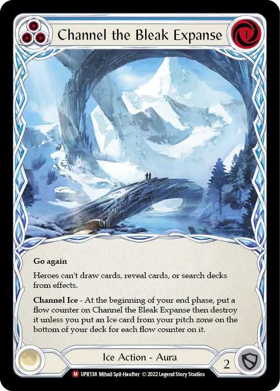 Channel the Bleak Expanse — Rainbow Foil
