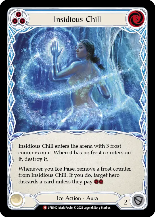 Insidious Chill — Rainbow Foil