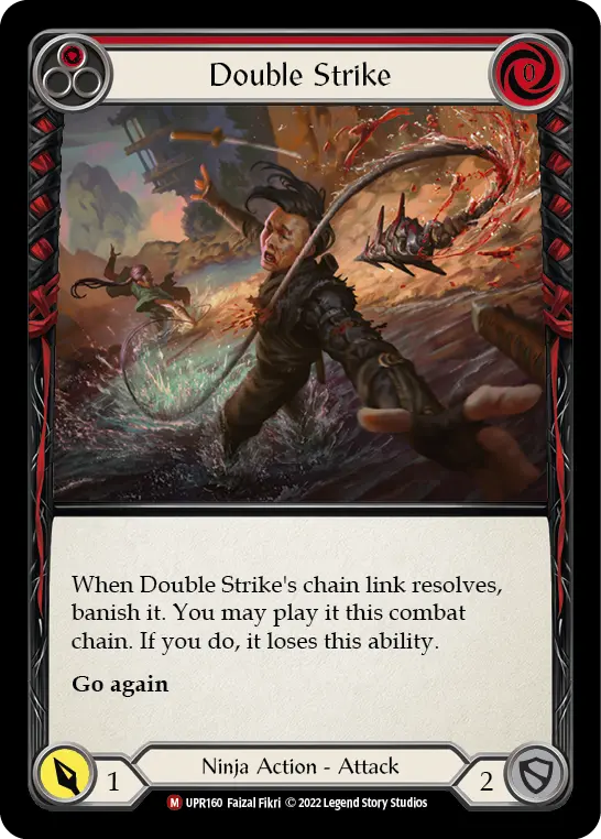 Double Strike — Rainbow Foil