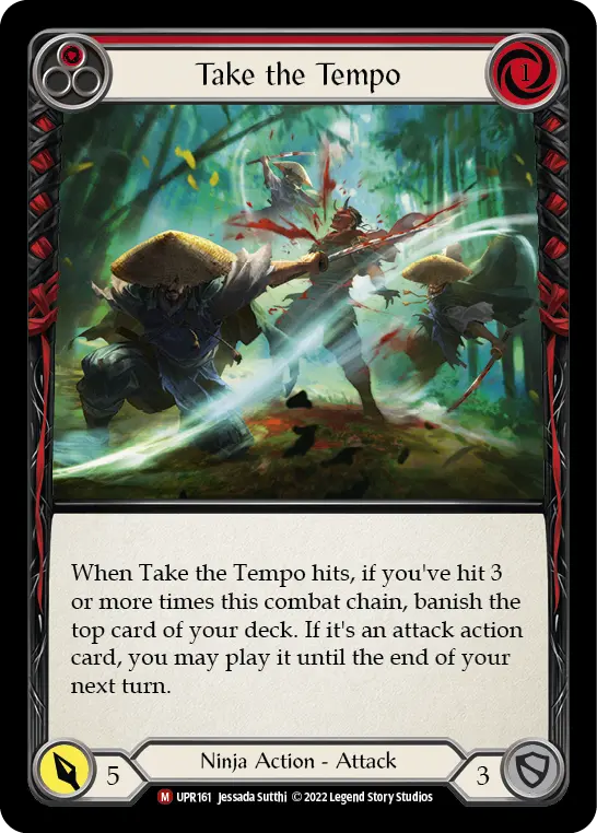 Take the Tempo — Rainbow Foil