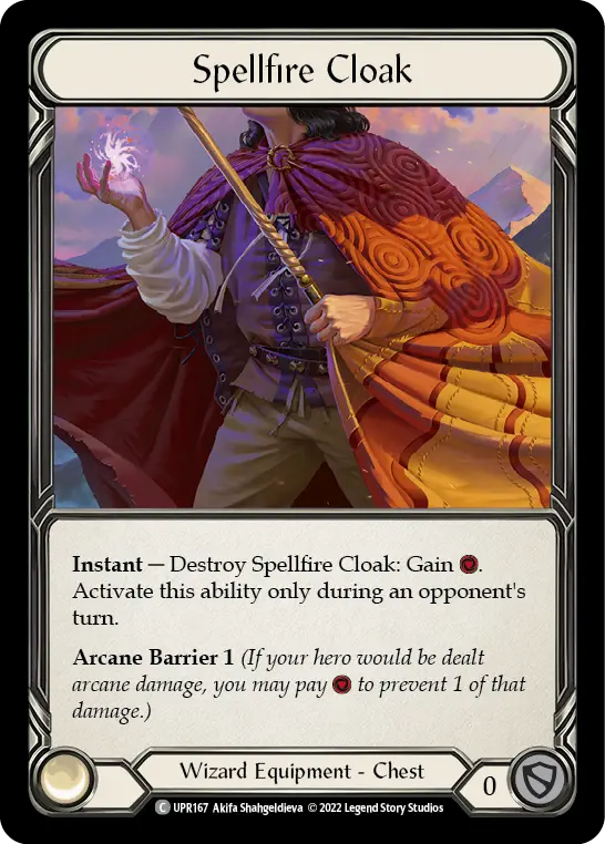 Spellfire Cloak — Rainbow Foil
