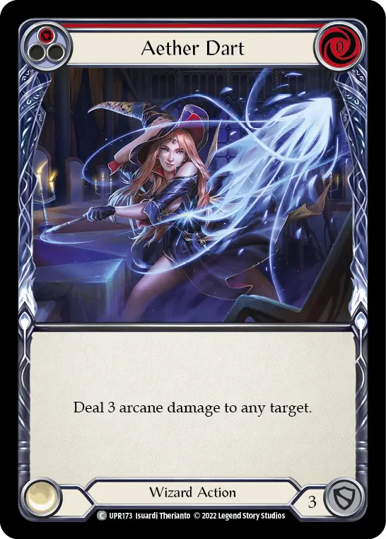 Aether Dart — Rainbow Foil