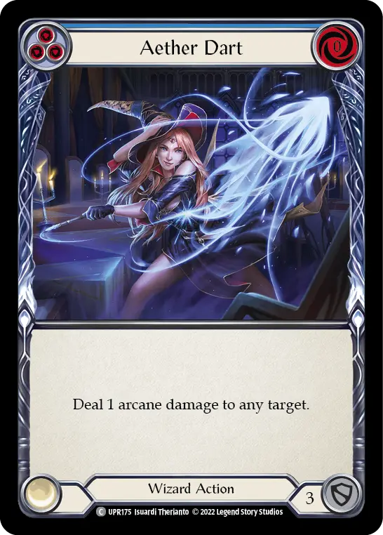 Aether Dart — Rainbow Foil