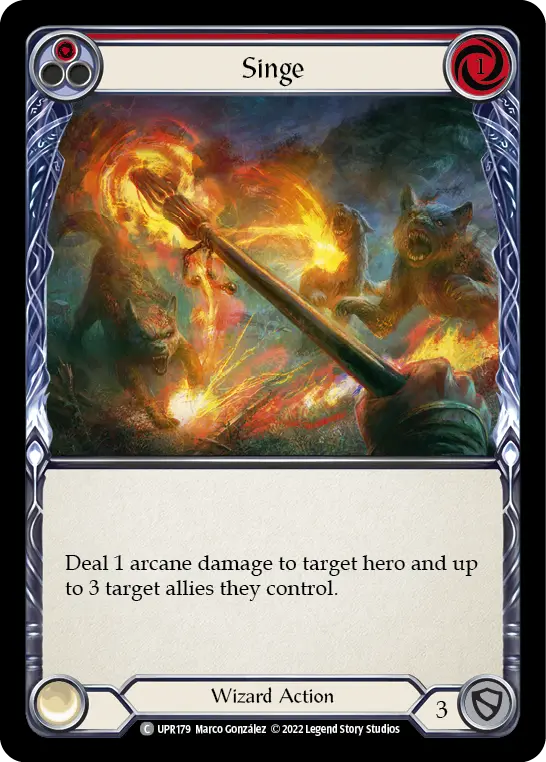 Singe — Rainbow Foil
