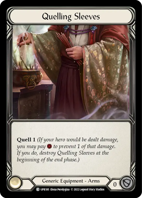 Quelling Sleeves — Rainbow Foil