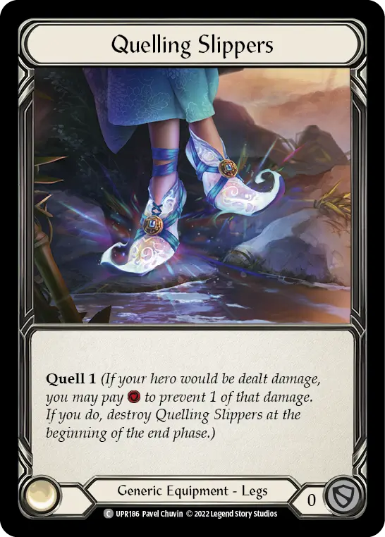 Quelling Slippers — Rainbow Foil