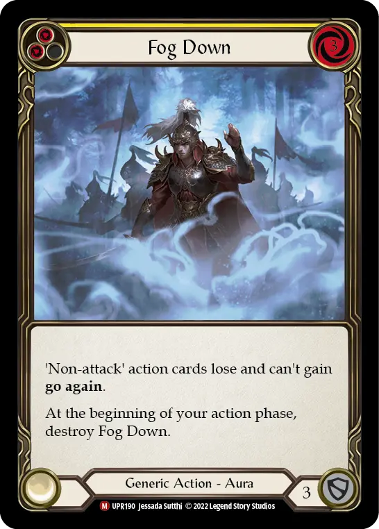 Fog Down — Rainbow Foil