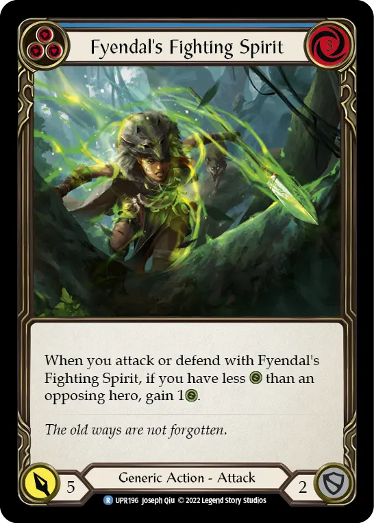 Fyendal's Fighting Spirit — Rainbow Foil