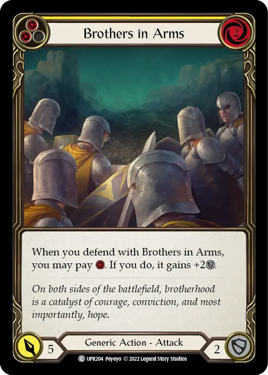 Brothers in Arms — Rainbow Foil