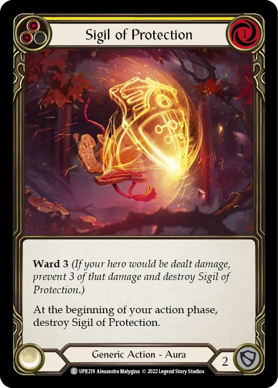Sigil of Protection — Rainbow Foil