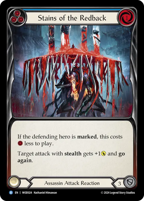 Stains of the Redback