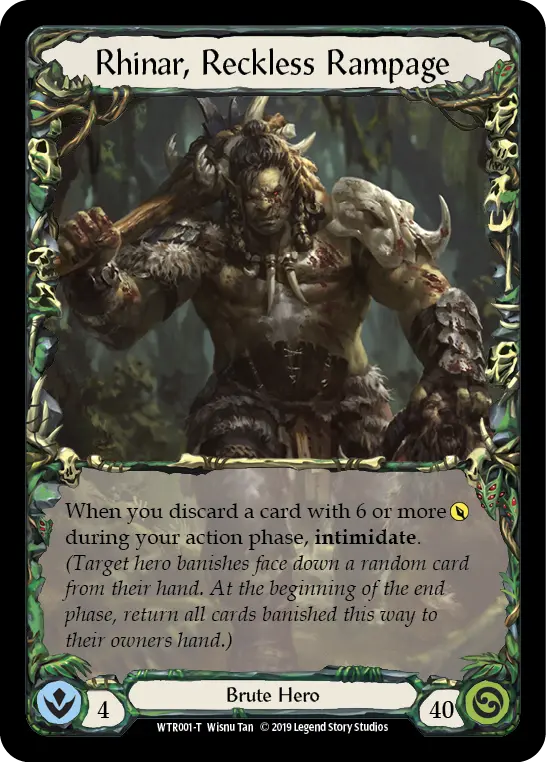 Rhinar, Reckless Rampage