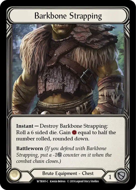 Barkbone Strapping — Welcome to Rathe — Cold Foil