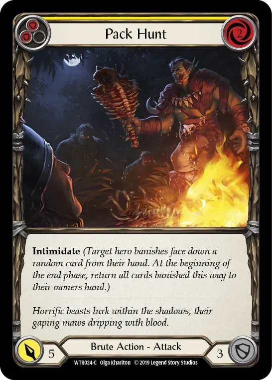 Pack Hunt — Welcome to Rathe — Rainbow Foil