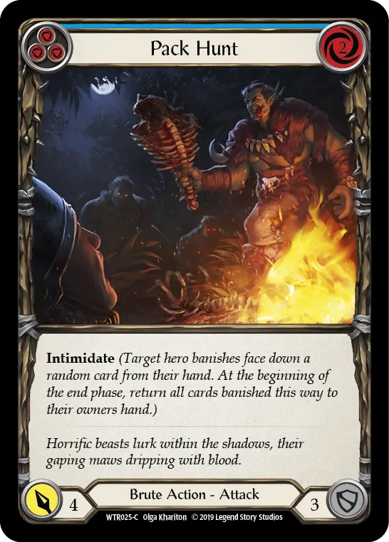 Pack Hunt — Welcome to Rathe — Rainbow Foil
