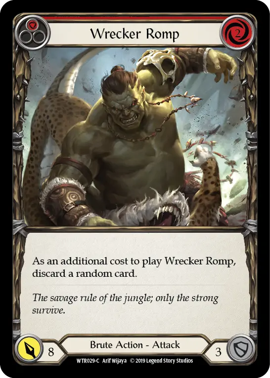 Wrecker Romp — Welcome to Rathe — Rainbow Foil
