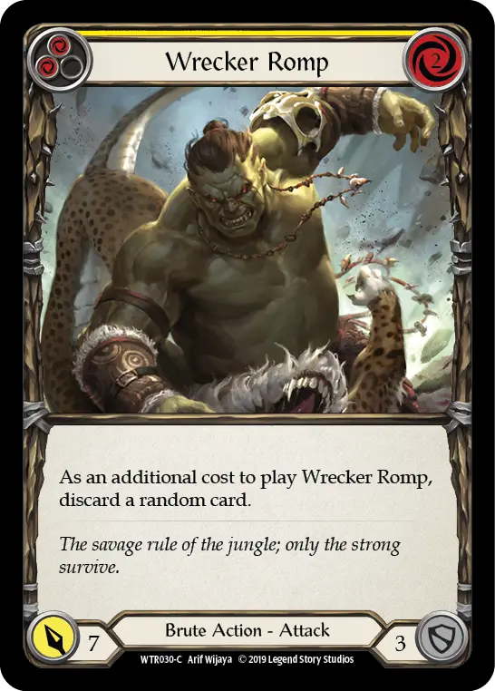 Wrecker Romp — Welcome to Rathe — Rainbow Foil
