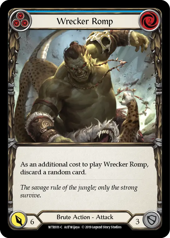 Wrecker Romp — Welcome to Rathe — Rainbow Foil