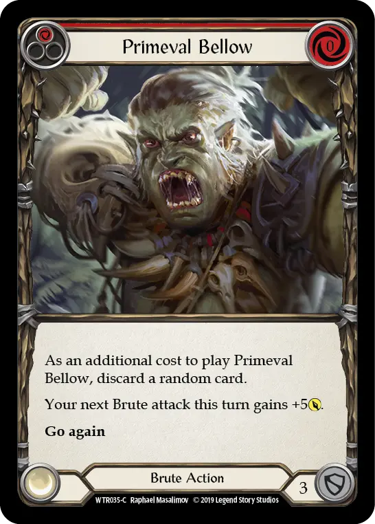 Primeval Bellow — Welcome to Rathe — Rainbow Foil