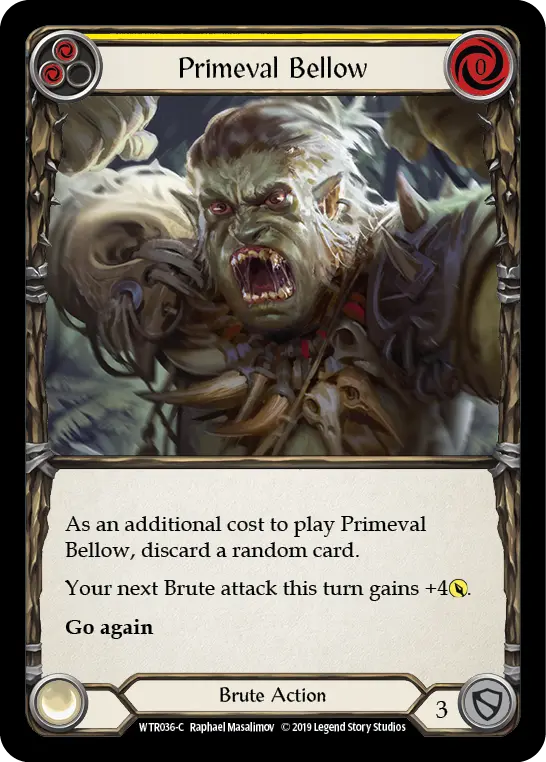 Primeval Bellow — Welcome to Rathe — Rainbow Foil