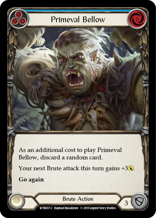 Primeval Bellow — Welcome to Rathe — Rainbow Foil