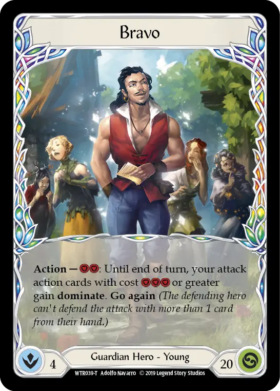 Bravo card